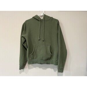 sz Teen M - Mens Unisex Santa Cruz Skateboards Sweatshirt Hoodie in Army Green